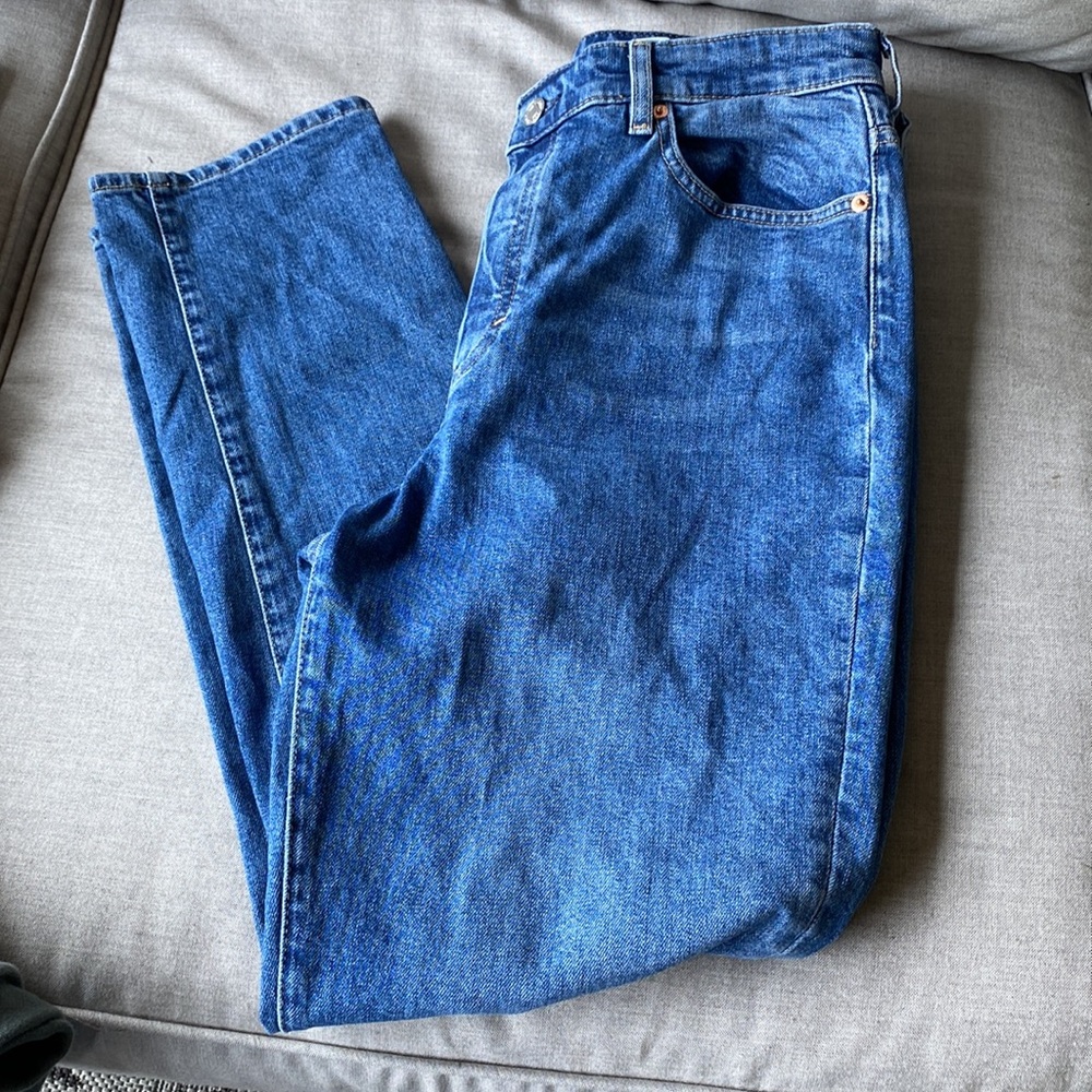 H&M High Rise Mom Jeans (8)